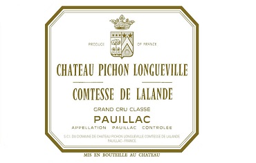 Agrandissement du Château Pichon Longueville Comtesse de Lalande - AOC Pauillac - 2020